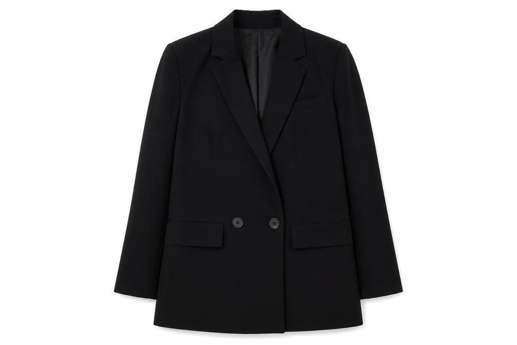 Womens UK Size 10 Warehouse Black Basic Jacket