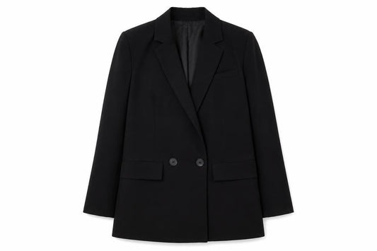 Womens UK Size 10 Warehouse Black Basic Jacket