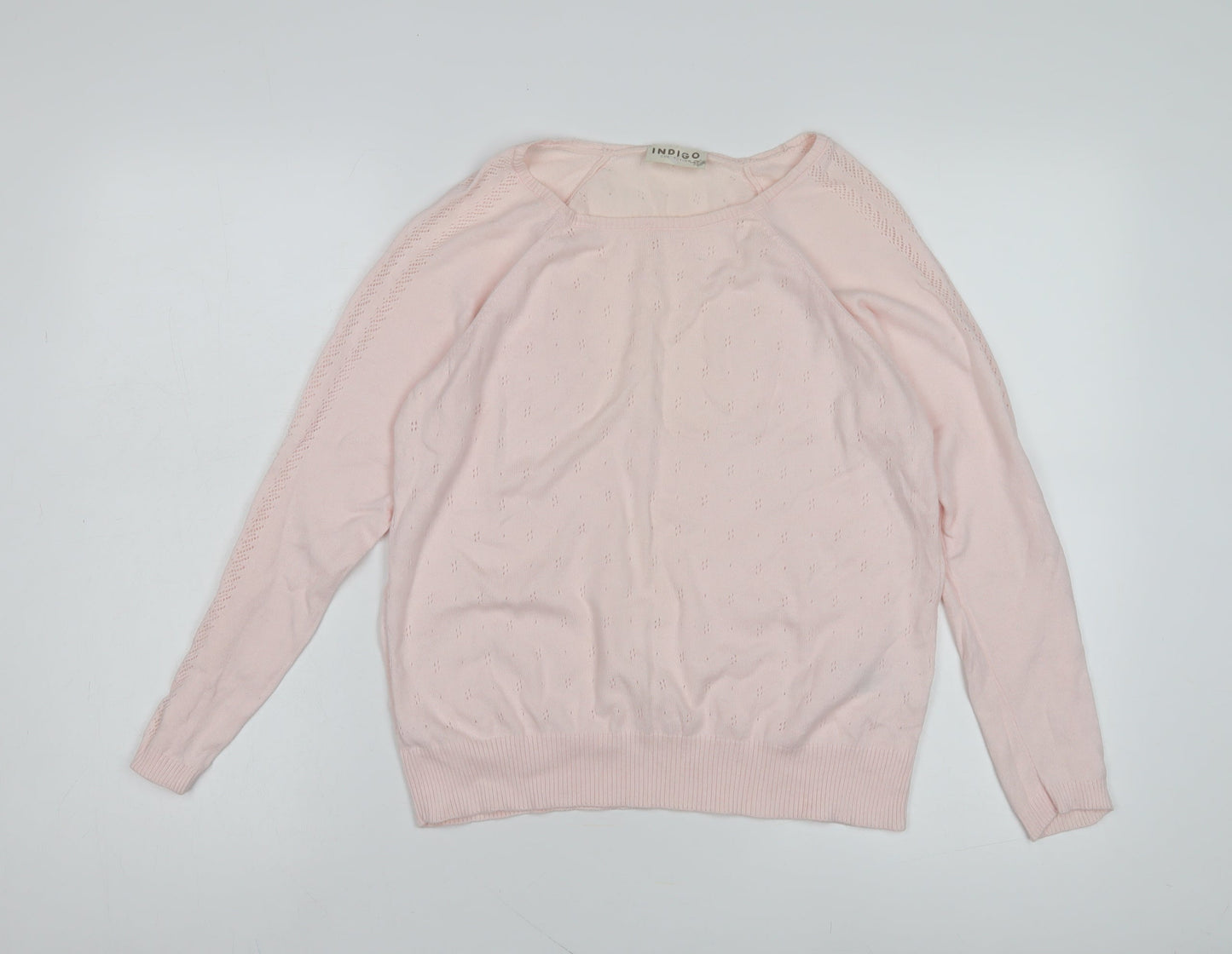 Womens UK Size 14 Marks and Spencer Pink Pullover Jumper