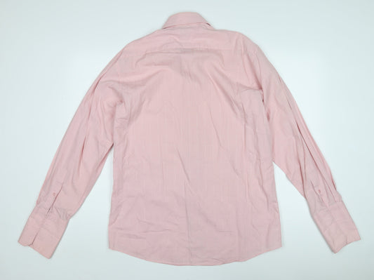Tom English Men's Pink Dress Shirt, 16 Regular