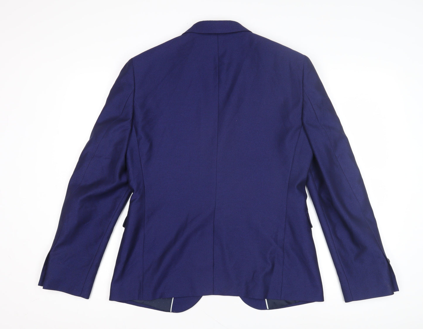 Mens UK Size 38 Burton Regular Blue Suit Jacket