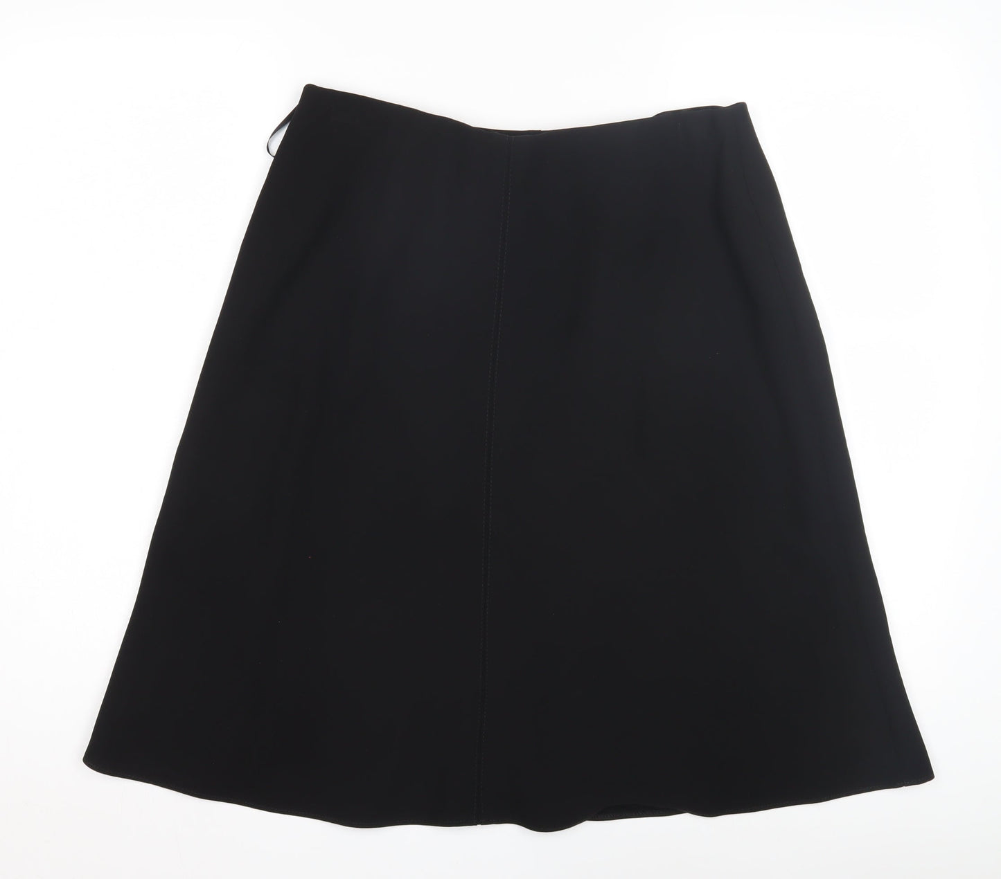 Marks and Spencer Women's Black A-Line Skirt Size 12