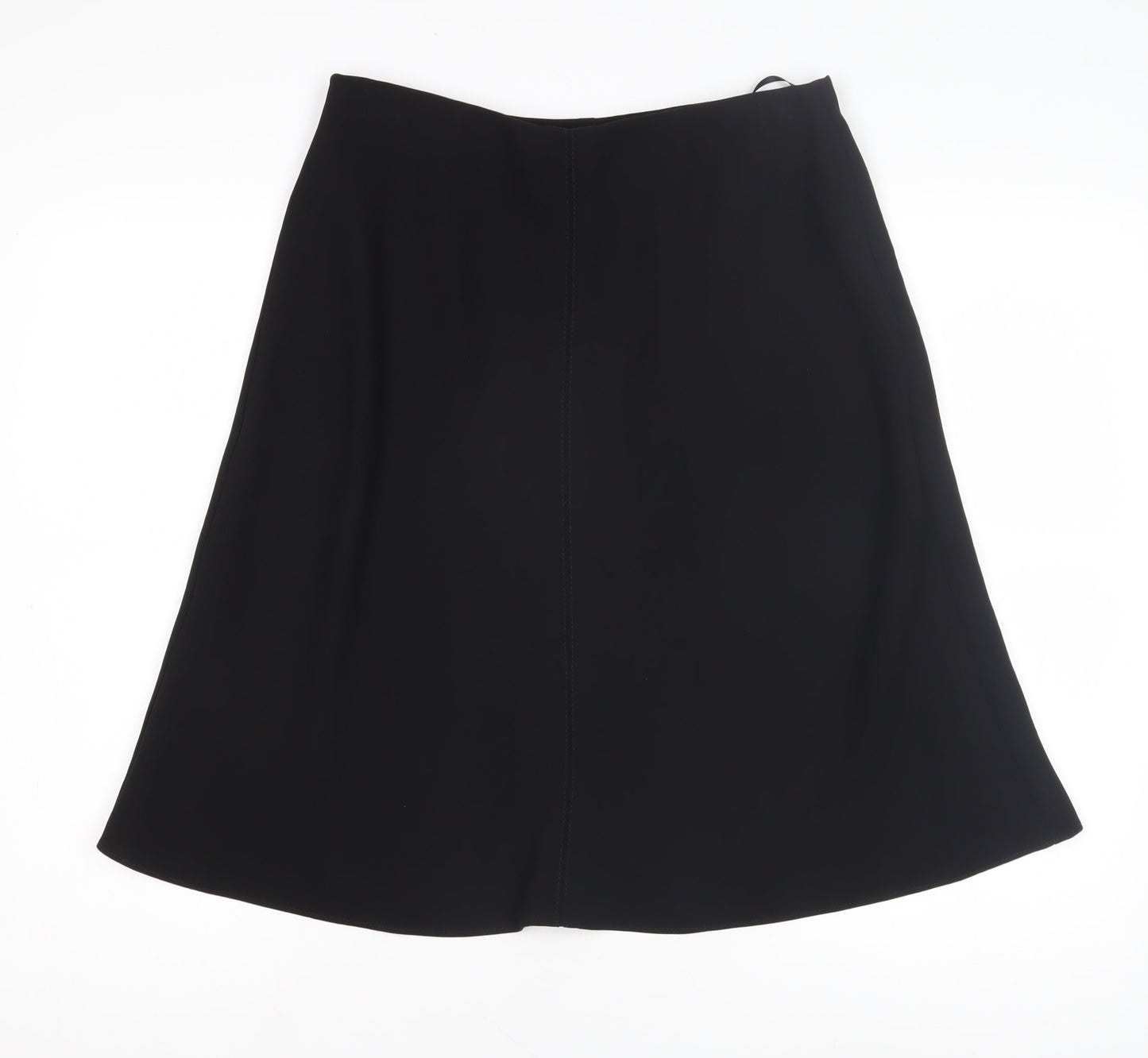Marks and Spencer Women's Black A-Line Skirt Size 12
