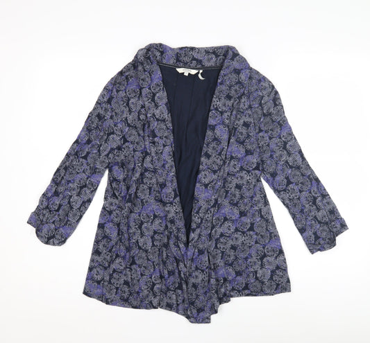 Fat Face Women’s Blue Floral Jacket Size 12