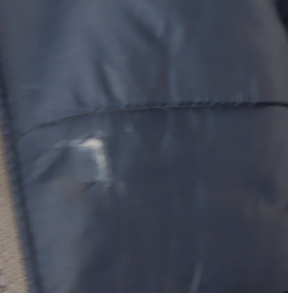 Pepperts Boys Blue Ombré Puffer Jacket 12Y Zipped Pockets