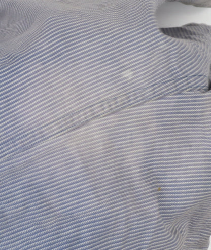 Adidas Men's Blue Striped Shorts, Size L, Casual Wear