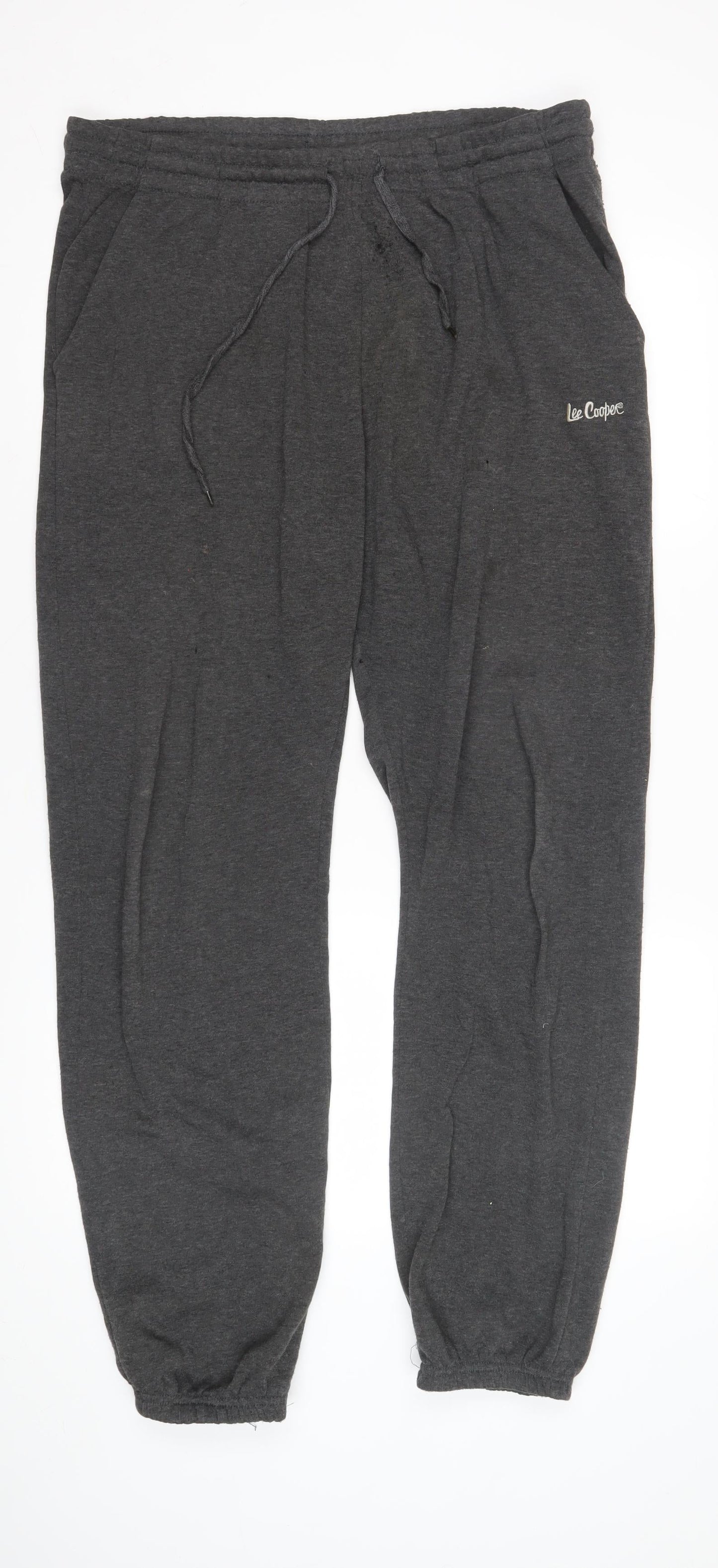 Lee Cooper Men's Grey 2XL Jogger Trousers