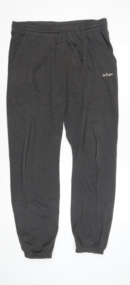 Lee Cooper Men's Grey 2XL Jogger Trousers
