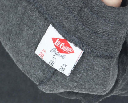 Lee Cooper Men's Grey 2XL Jogger Trousers