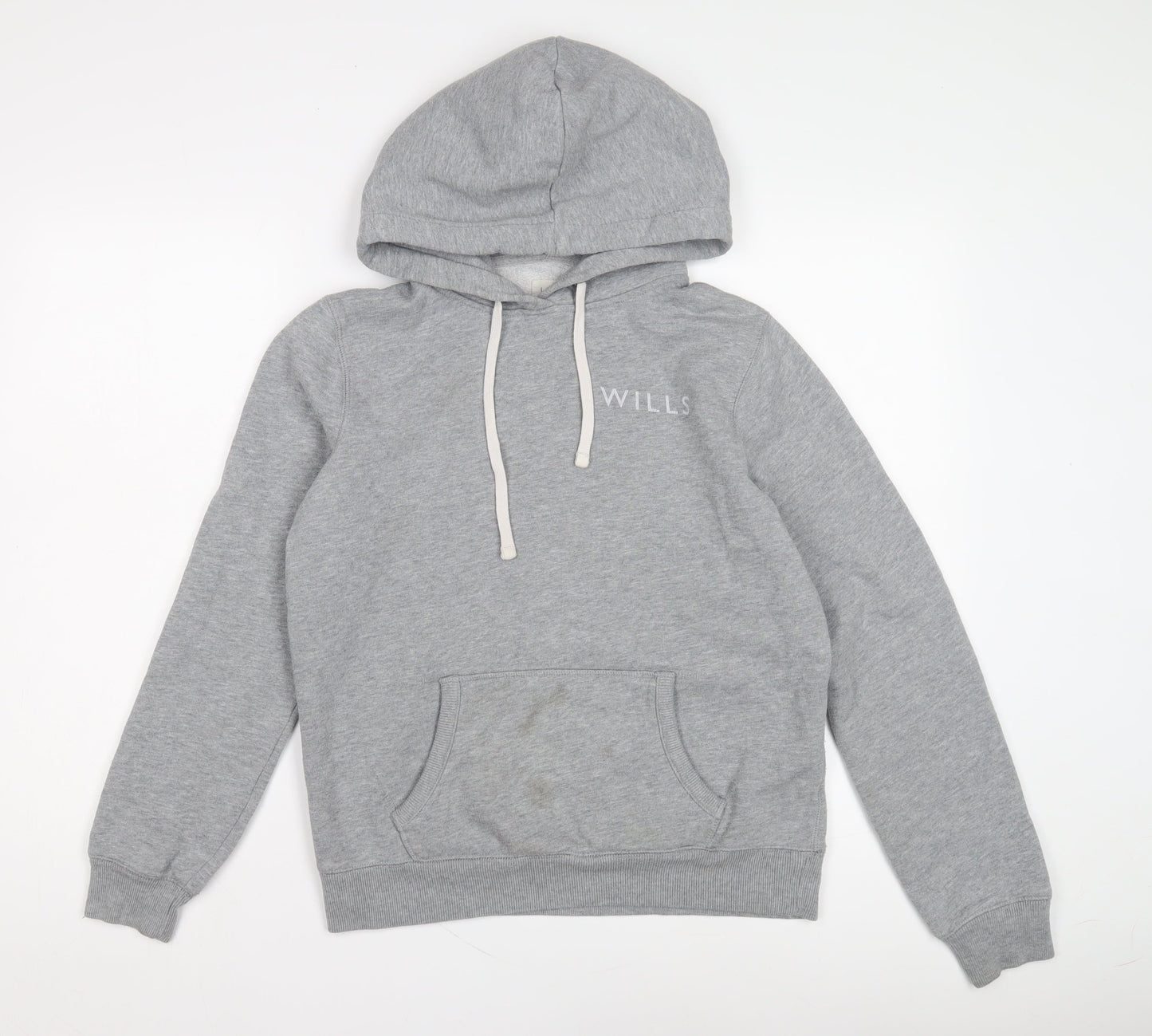 Womens UK Size 12 Jack Wills Grey Pullover Hoodie