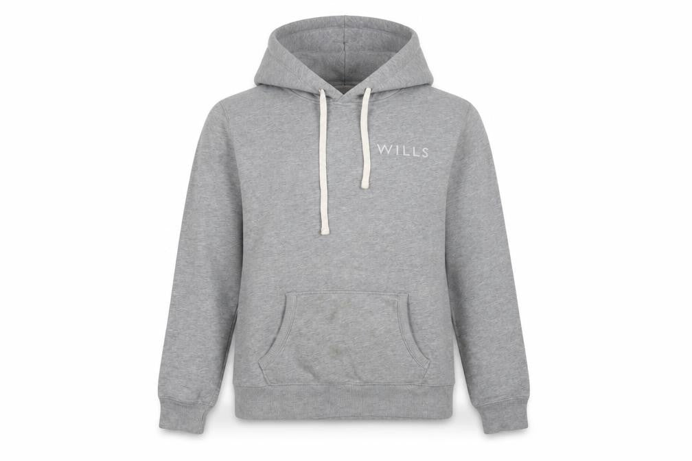 Womens UK Size 12 Jack Wills Grey Pullover Hoodie