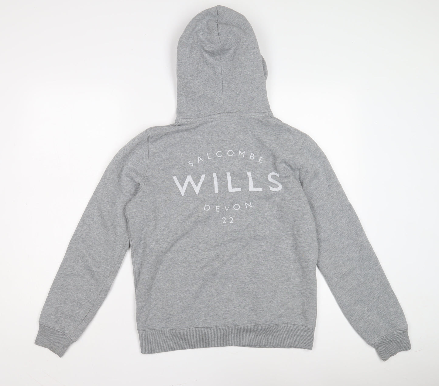 Womens UK Size 12 Jack Wills Grey Pullover Hoodie
