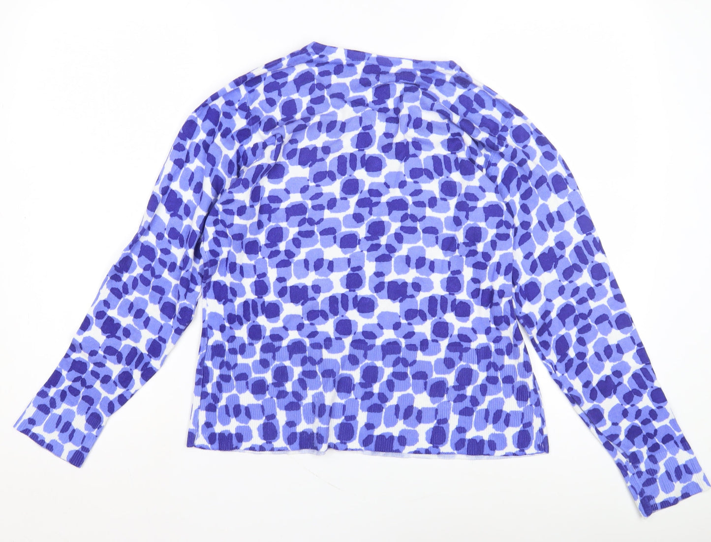 Womens UK Size L Linea Blue Cardigan Jumper