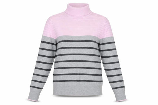 Womens UK Size S Austin Reed Pink Pullover Jumper