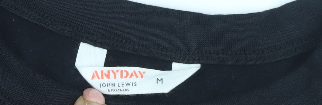 John Lewis Women's Black Swing Dress M