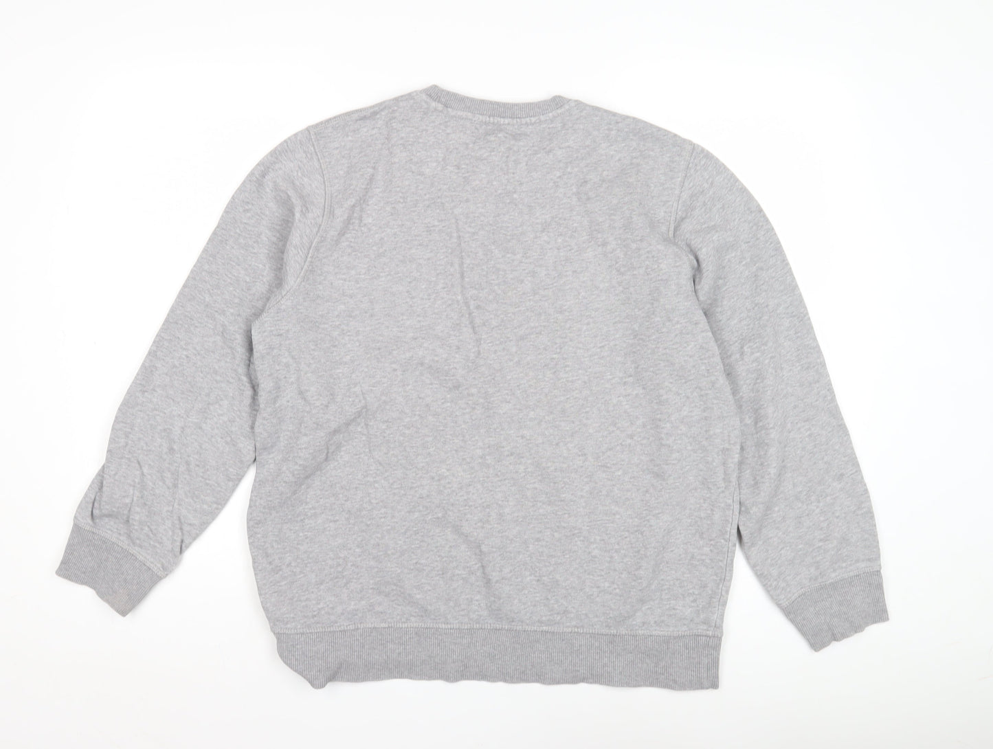 Mens UK Size M Reebok Grey Pullover Sweatshirt