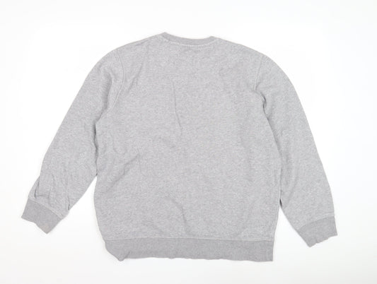 Mens UK Size M Reebok Grey Pullover Sweatshirt