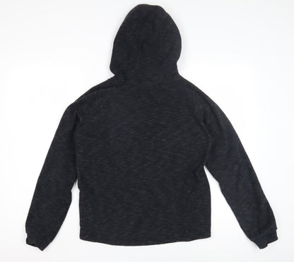 Trespass Unisex Black Pullover Hoodie Size 12