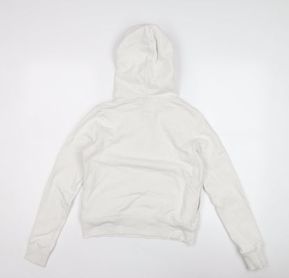 Nike Women's White Pullover Hoodie Size 8