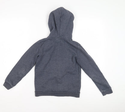 Weird Fish Girls Grey Full Zip Hoodie 7-8 Years