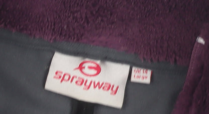 Womens UK Size UK 10 Sprayway Purple Basic Jacket