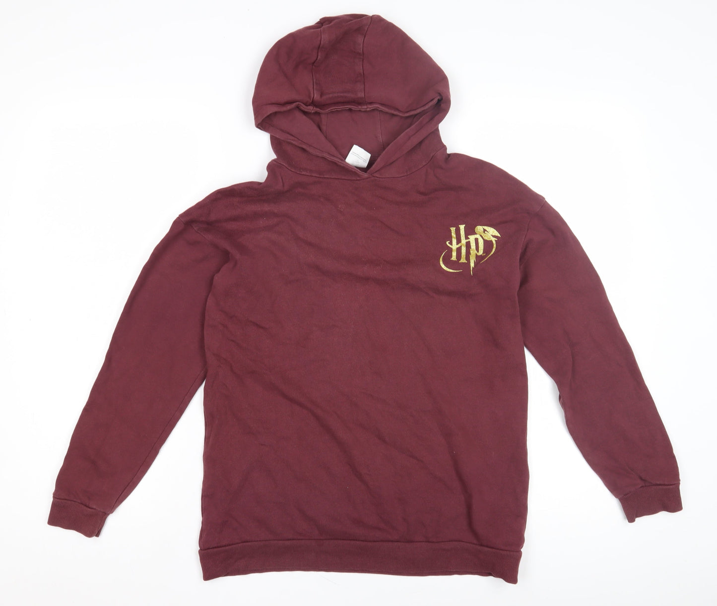 George Girls Red Hogwarts Pullover Hoodie 12-13 Years