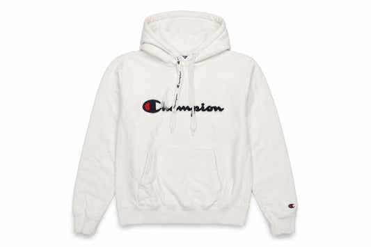 Womens UK Size XS Champion White Pullover Hoodie