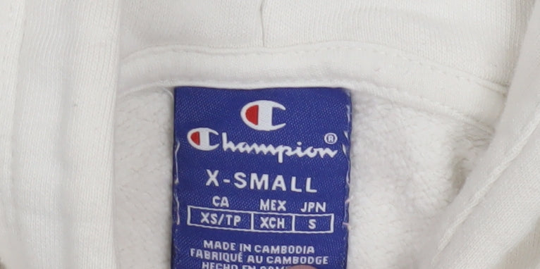 Champion Women's White XS Pullover Hoodie
