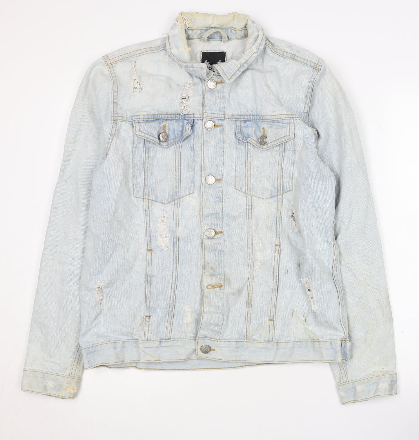 Womens UK Size M Brave Soul Blue Denim Jacket