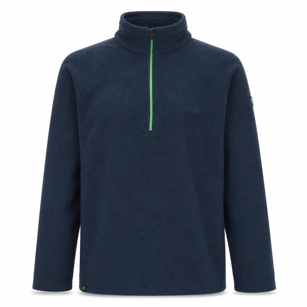 Mens UK Size L Regatta Great Outdoors Blue 1/2 Zip Sweatshirt