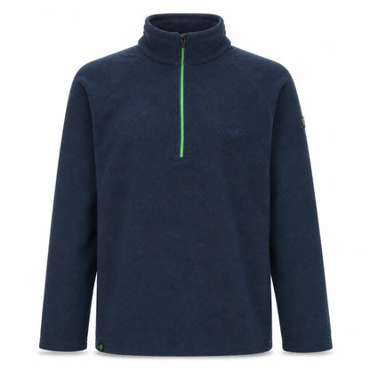 Mens UK Size L Regatta Great Outdoors Blue 1/2 Zip Sweatshirt