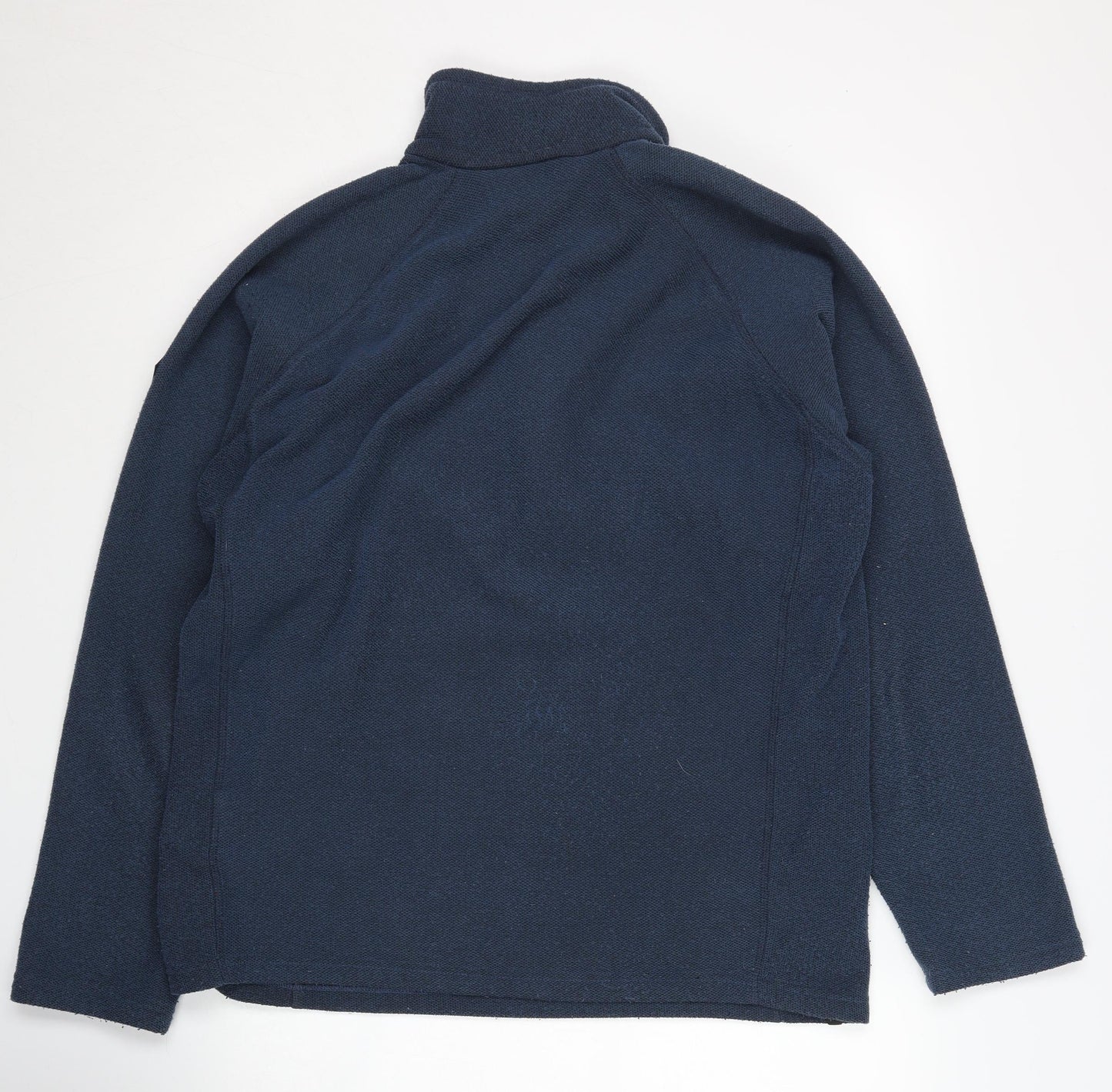 Mens UK Size L Regatta Great Outdoors Blue 1/2 Zip Sweatshirt