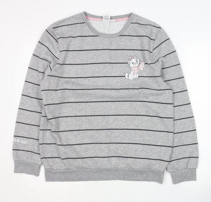 Womens UK Size M Disney Grey Pullover Sweatshirt
