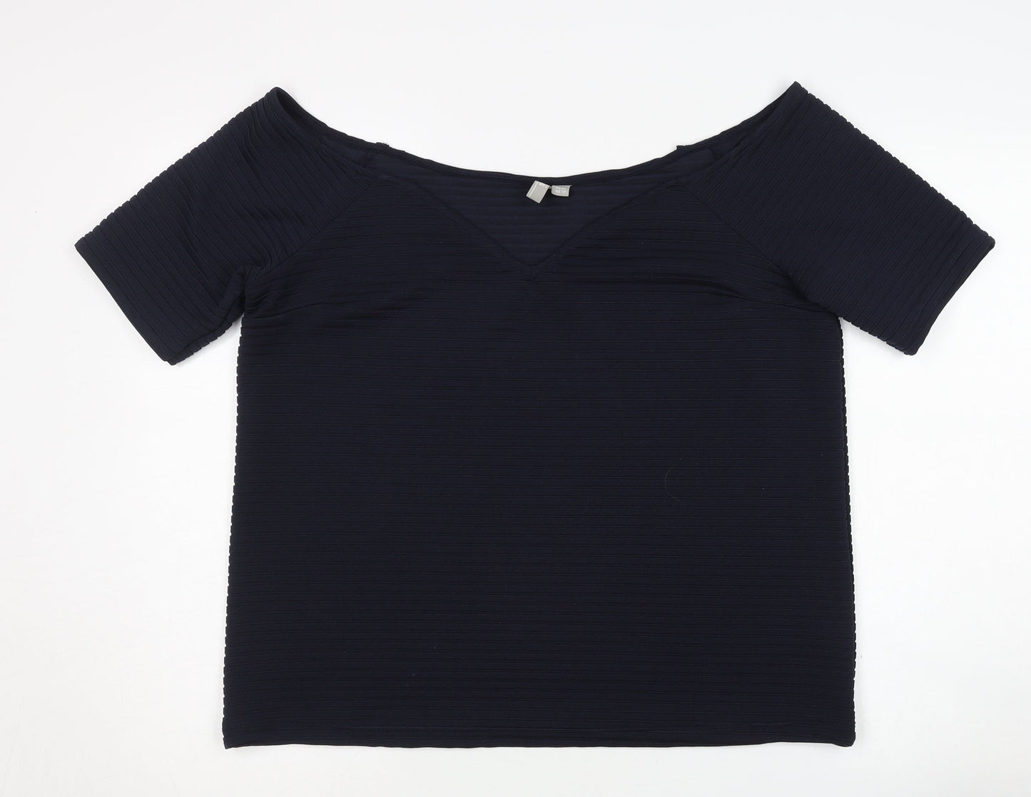 Womens UK Size 16 ASOS Blue Basic Blouse