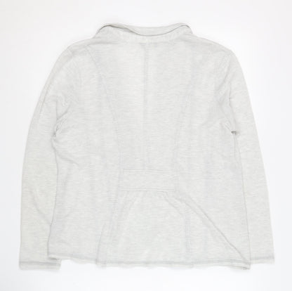 Womens UK Size 16 Marks and Spencer Grey Cardigan Jumper