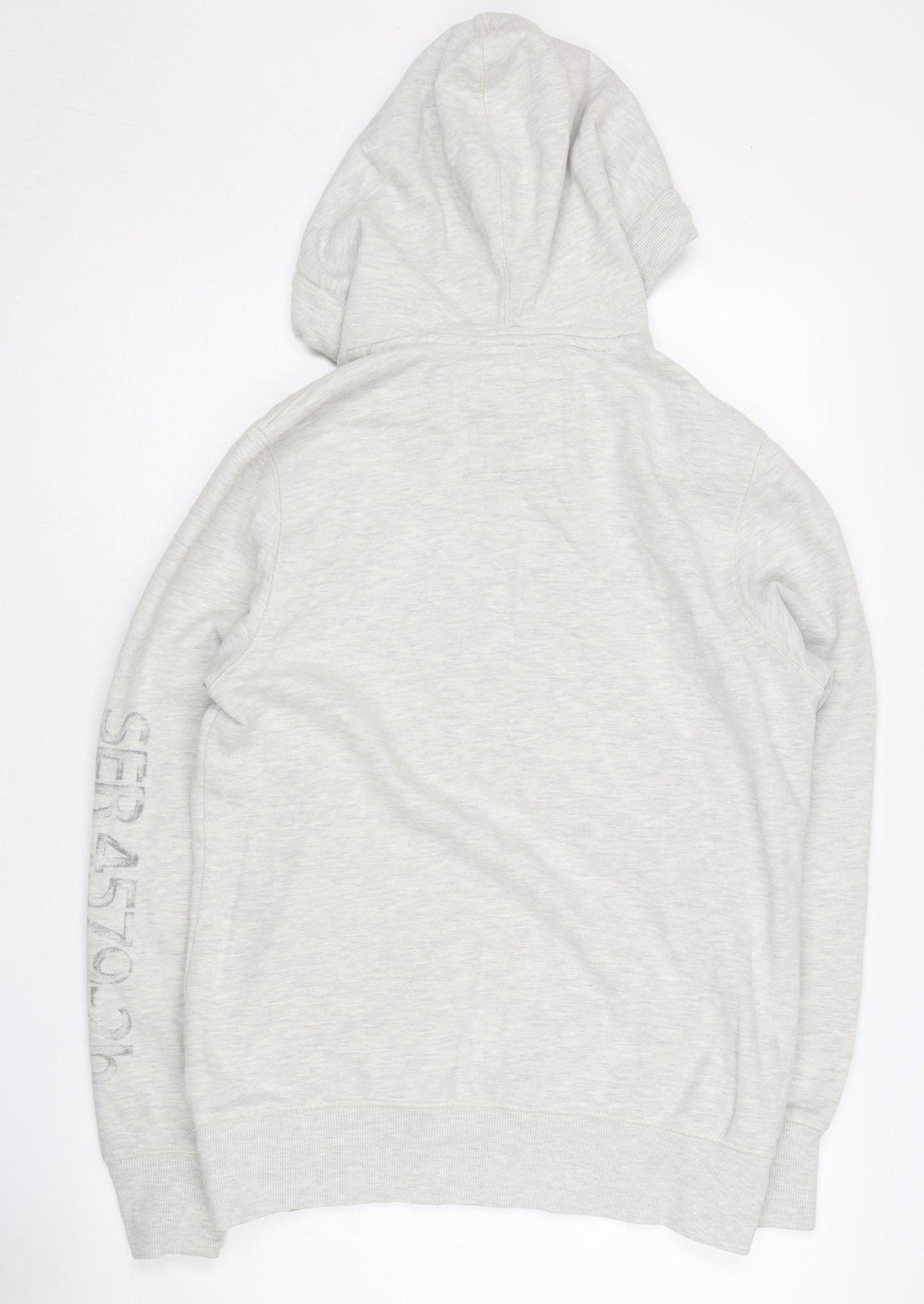 Mens UK Size S NEXT Grey Pullover Hoodie