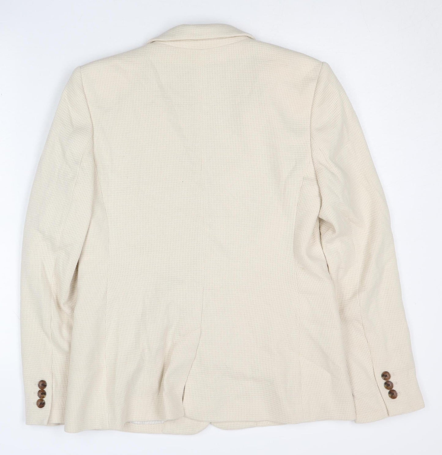 Marks and Spencer Women's Ivory Blazer UK 10 Slim Fit