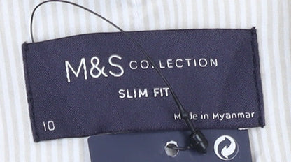 Marks and Spencer Women's Ivory Blazer UK 10 Slim Fit