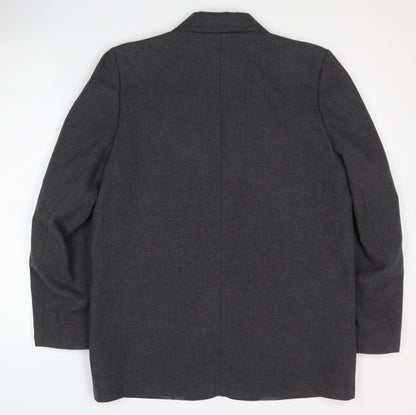Debenhams Women's Grey Blazer Size 12 Regular Fit