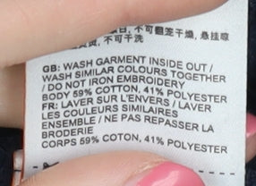 Superdry Women's Blue Pullover Hoodie Size 6