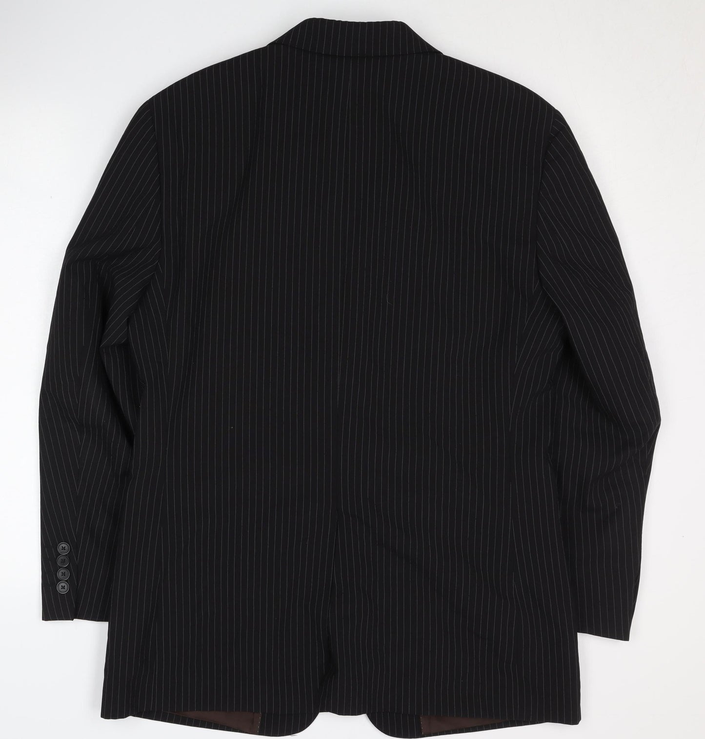 Mens UK Size 38 Greenwoods Elite Regular Black Suit Jacket