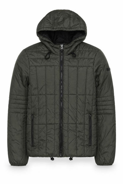 Mens UK Size M Blend Green Puffer Jacket