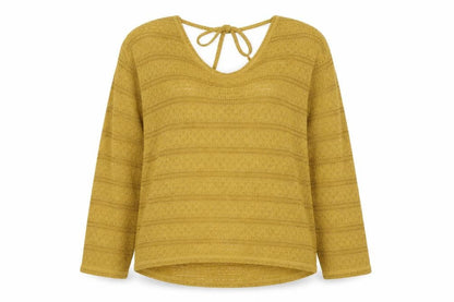 Womens UK Size 12 NEXT Yellow Pullover Jumper