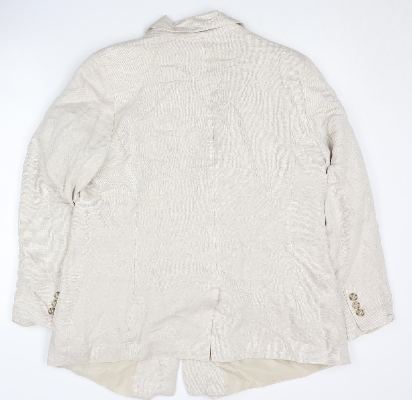 V by Very Beige Women's Blazer Size 18 - Casual Workwear