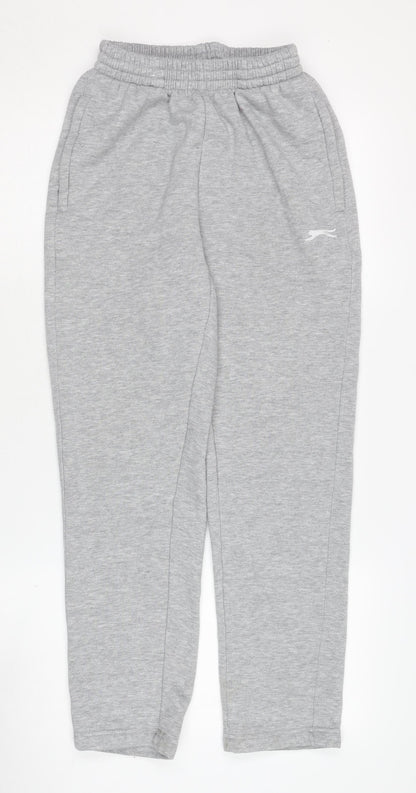 Slazenger Men's Grey Sweatpants S - Activewear Trousers