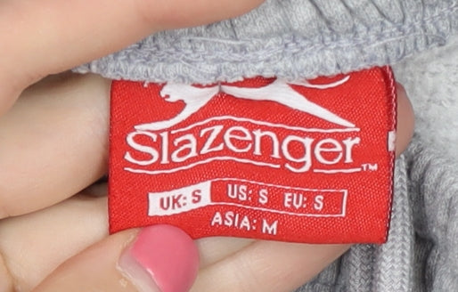 Slazenger Men's Grey Sweatpants S - Activewear Trousers