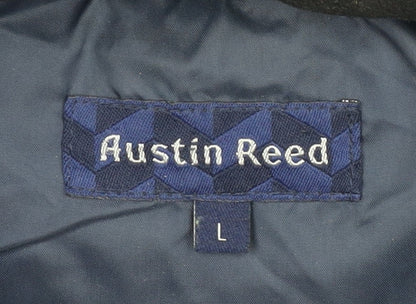 Austin Reed Men's Blue Puffer Waistcoat L