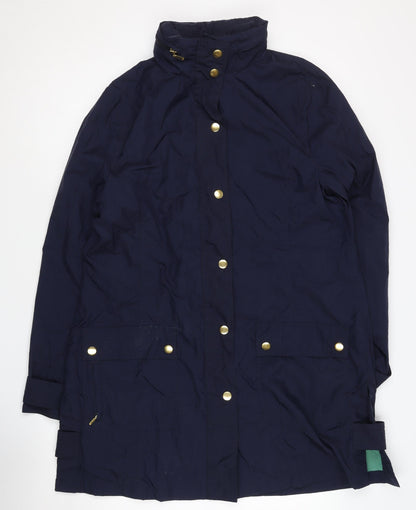 Womens UK Size 14 DASH Blue Overcoat
