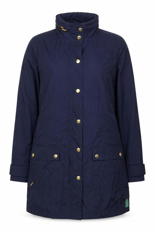 Womens UK Size 14 DASH Blue Overcoat