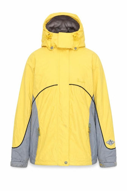 Traveler Women's Yellow Parka Jacket, Size 2, Waterproof